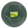 Cora - Assiettes vert fonc� 23cm