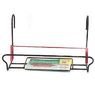 Jardifer - Support Balconni�re Universel Large � Crochets - 41,5 X 22 Cm - Noir