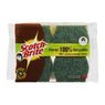 Scotch Brite - Eponges grattantes verte 100% recycl�es