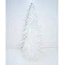 Cora - Cone en plume blanc 45cm