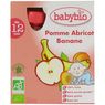 Babybio - Gourde pomme abricot banane