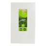 Cora - Nappe pli�e plastifi�e blanche r�utilisable