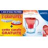 Brita - Lot 1 An- Carafe Marella rouge