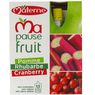 Materne - Ma pause fruit pomme rhubarbe cranberry