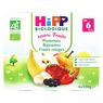 Hipp - Coupelles pomme banane et fruits rouges bio, d�s 6 mois