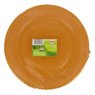 Cora - Assiettes carton safran 23cm