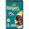 Pampers - Couches Baby-Dry T5 junior 11/25kg format Geant