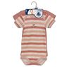 Petit Bateau - 2 bodies US manches courtes fille rayures � croquer 6 mois