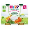 Hipp - Carottes Petits Pois Poulet d�s 6 mois;Ma 1er viande
