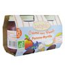 Babybio - Cr�me aux fruits  pomme myrtille bio d�s 6 mois
