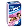 Huggies - Couches culottes dry nites filles 4-7ans - 17/30kg