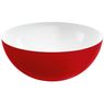 Emsa - Saladier bicolore rouge