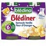 Bl�dina - Bl�d�ner - Semoule vanille fleur oranger, d�s 6 mois