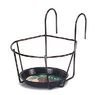 Jardifer - Porte-Pot Crochets � 16 Cm Noir