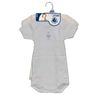 Petit Bateau - 2 bodies US manches courtes gar�on 3 mois