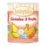 Babybio - C�r�ales au 3 fruits bio, d�s 6 mois