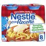Nestl� - Ma recette - Spaghetti, tomate, mozzarella, d�s 8 mois