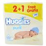 Huggies - Lingettes pure huggies triopack 