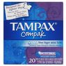 Tampax - Tampons hygi�nique compak avec applicateurs en plastique lites mini flux l�ger 