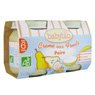 Babybio - Cr�me de fruits poire d�s 6 mois