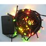 Cora - Guirlande �lectrique ext�rieure 60 lampes led clignotante multicolore