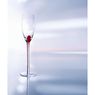 Luminarc - Coffret 4 fl�tes � champagne drip rouge