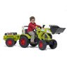 Falk - Tractopelle claas + remorque 2 roues