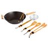 Quid - Wok 33 cm + 5 accessoires