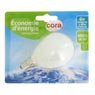 Cora - Ampoule petit culot vis 8W sph�rique �conomie d'�nergie 