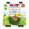 Hipp - Epinard, pomme de terre et boeuf, d�s 12 mois