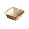 - Petits ramequins carr�s en feuille de palmier 7,5x7,5cm