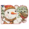 Piccolia - Mini No�l- Bonhomme de neige