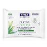 Nivea - Les lingettes d�maquillantes Pure & Natura
