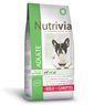 NUTRIVIA - Croquettes Nutrivia Chien adulte moyenne taille au boeuf et aux carottes - 3Kg