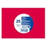 Clairefontaine - Cartes de couleur rouge 109 x 155 mm