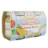 Babybio - Cr�me aux fruits pomme biscuit bio d�s 6 mois