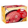 Cora - Steaks hach�s 15% Mat.gr pur boeuf