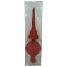 Cora - Cimier uni rouge paille