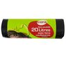 Cora - Sacs poubelle � liens coulissants 20L