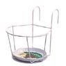 Jardifer - Porte-Pot Crochets &Oslash; 22 Cm Blanc