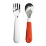 Oxo Tot - Set fourchette et cuill�re orange