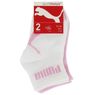 Puma - Paire de soquettes roses 15/18