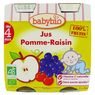 Babybio - Jus de pomme-Raisin