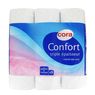 Cora - Rouleaux papier toilette triple �paisseur banc-bleu