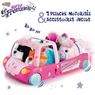 Hasbro - Furry Frenzies en vacances caravane- Bumper et sa niche