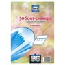 Cora - Sous-chemises couleurs vives 22 x 31 cm