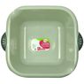 Cora - Cuvette carr�e 5 litres gris