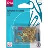 Crea Pecam - Epingles de s�ret� laiton de tailles assorties
