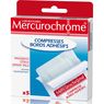 Mercurochrome - Compresse bords adhesives ultra-douces et st�riles 10x10cm