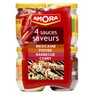 Amora - Kit de 4 sauces pour grillades